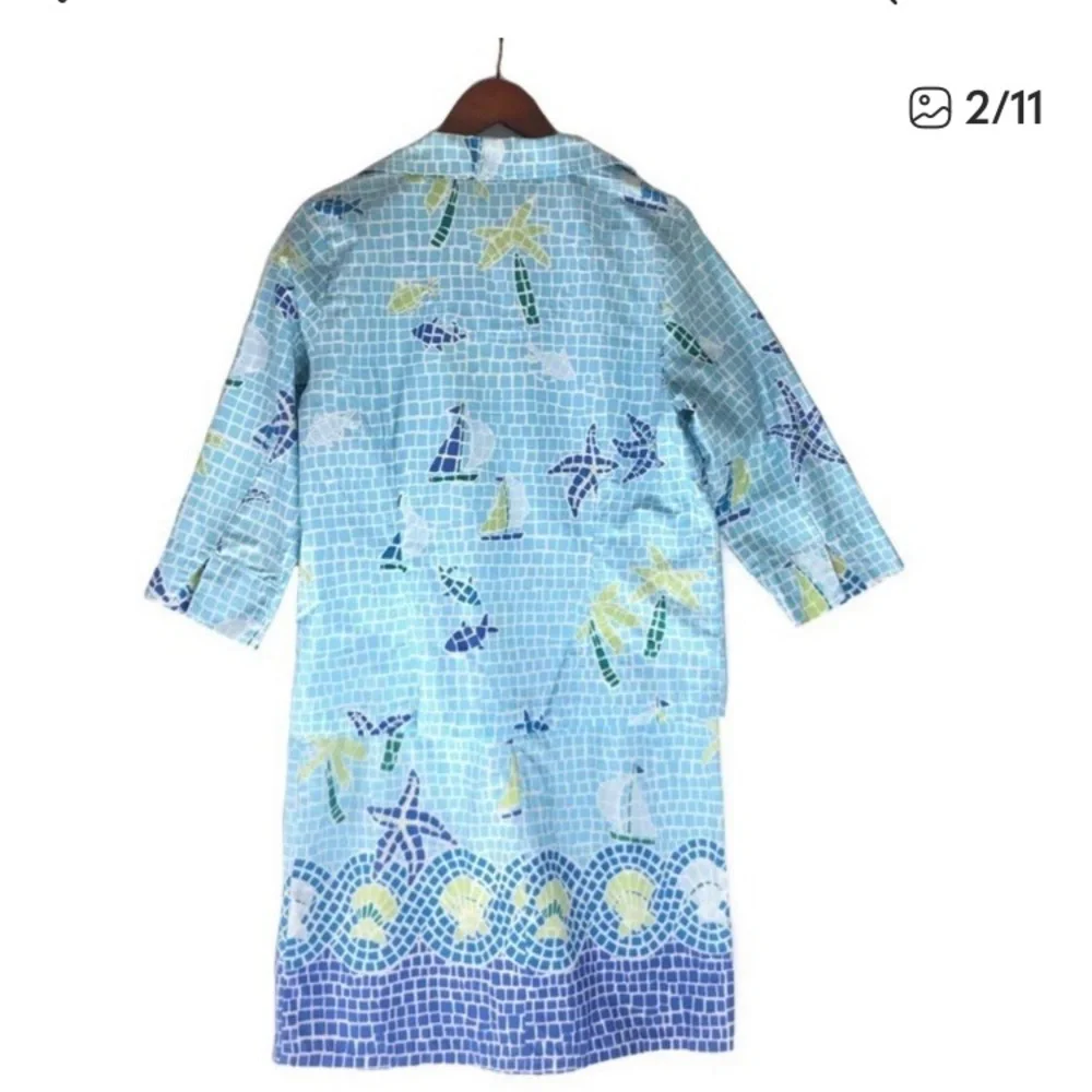 Weekend Clothesline -cute summer dress with matching jacket VTG 2 piece set
